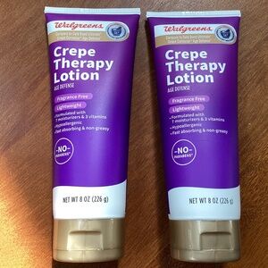 Walgreens Crepe Therapy Lotion Age Defense Bundle NEW